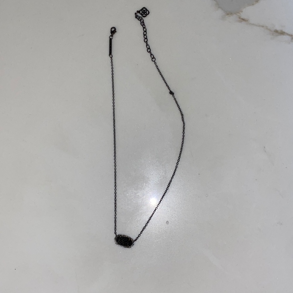 Black Kendra Scott Necklace